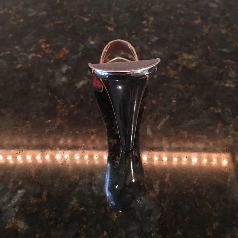 RED SNAKESKIN High Heel Bottle Opener!